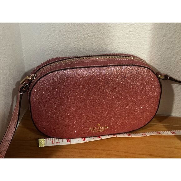 Kate Spade New York Glimmer Oval Camera Bag NWOT - Picture 5 of 7